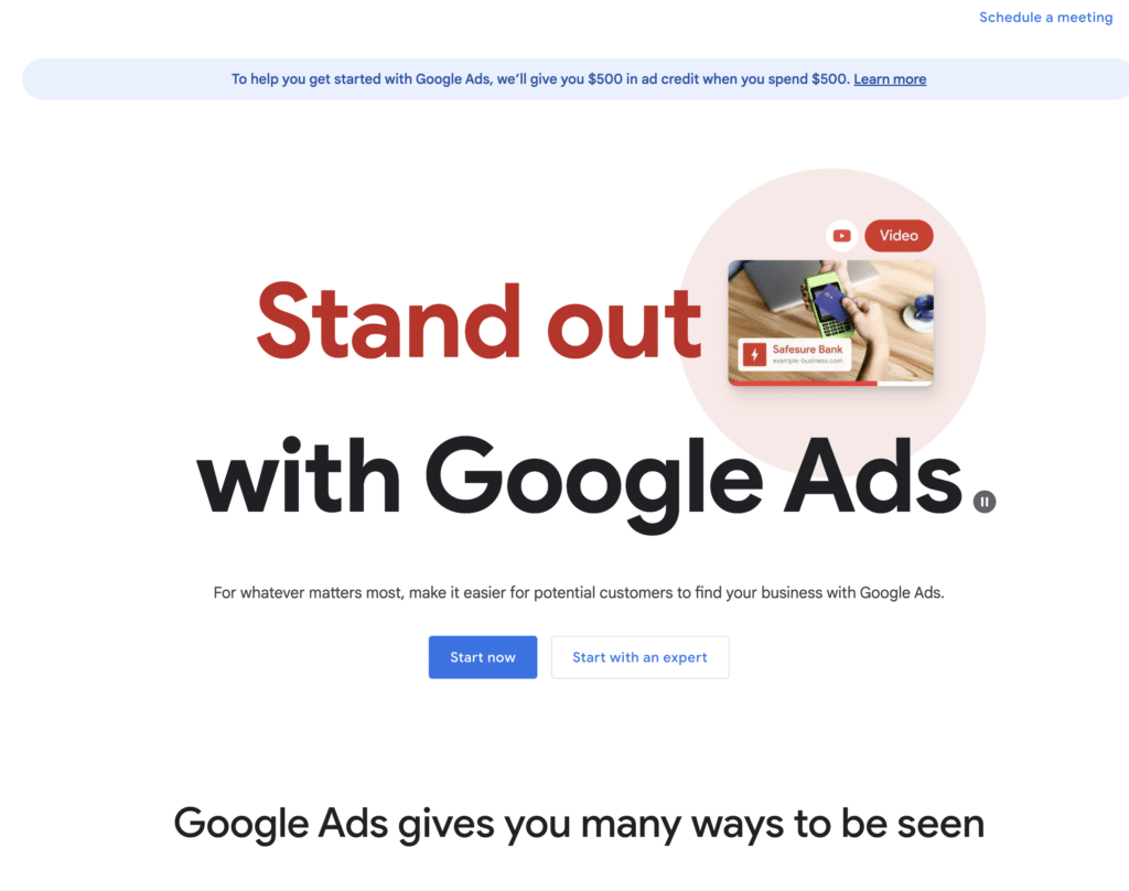 Google Ads for Small Businesses